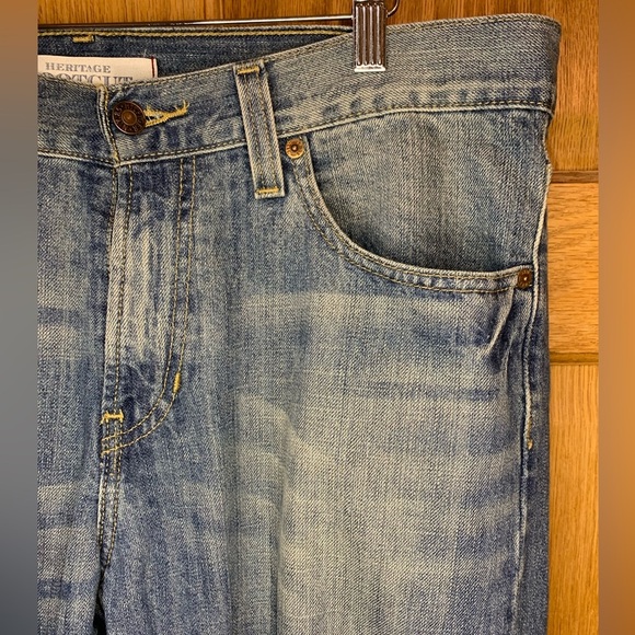 Hilfiger Brand Denim Heritage Bootcut Jeans Men’s 36X30 Blue - Picture 2 of 5